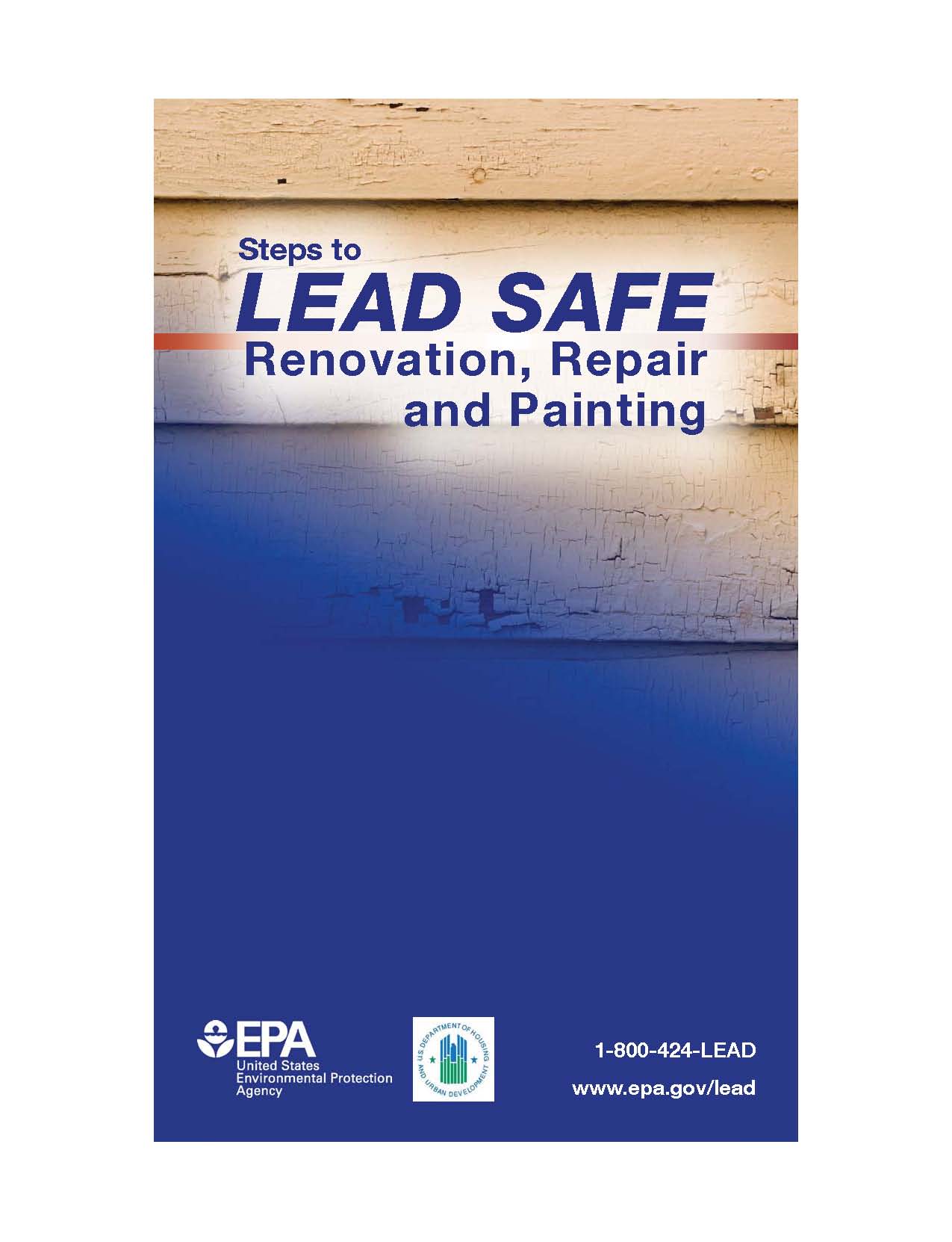 Steps to lead certified safe renovation, repair and painting